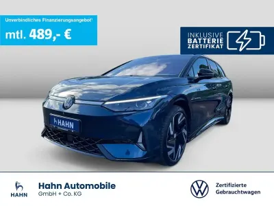 Gebraucht VW ID.7 GTX 250 kW (340 PS) 2025 Aquamarinblau metallic Kombi