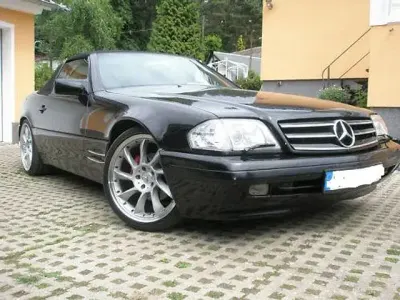 Second-hand Mercedes SL320 231 CP (169 kW) 1996 Negru Cabrio