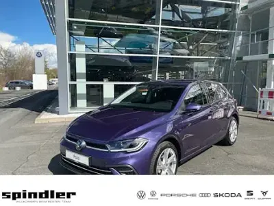 Nowe VW Polo Style 95 KM (69 kW) 2025 Purpurowy Sedan/Limuzyna