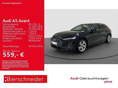 Usata Audi A5 Advanced 204 CV (150 kW) 2024 Blu Station wagon