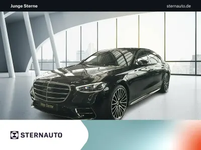 Gebraucht Mercedes S450 AMG line 367 PS (269 kW) 2025 Metalliclack obsidianschwarz Limousine