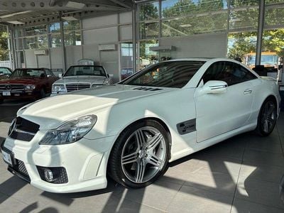 Gebraucht Mercedes SL63 AMG AMG 525 PS (386 kW) 2008 Weiß Cabrio