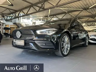 Gebraucht Mercedes CLA250e AMG 218 PS (160 kW) 2021 Metalliclack kosmosschwarz Coupé