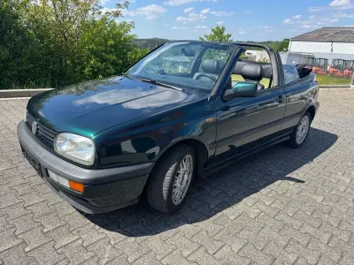 Gebraucht VW Golf Cabriolet 90 PS (66 kW) 1996 Grün Cabrio