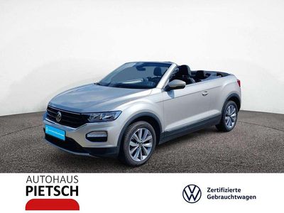 Gebraucht VW T-Roc Cabriolet Style 110 PS (80 kW) 2021 Silber Cabrio