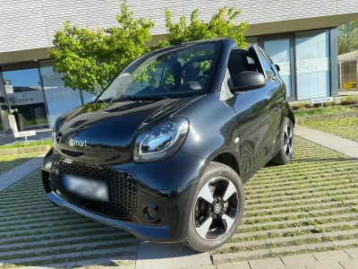 Gebraucht Smart ForTwo Coupé 60 kW (82 PS) 2021 Schwarz Cabrio