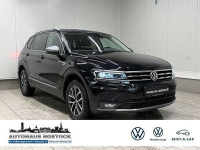 Deep black perleffekt (metallic) Gebraucht 2021 VW Tiguan Allspace Comfortline SUV | 27.831 € (Guter Preis)