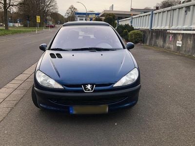 Gebraucht Peugeot 206 60 PS (44 kW) 2002 Blau Coupé