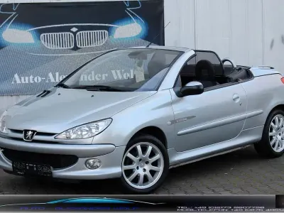 Gebraucht Peugeot 206 CC Quiksilver 109 PS (80 kW) 2004 Grau Cabrio