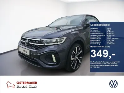 Neu VW T-Roc Cabriolet R-line 150 PS (110 kW) 2025 Schwarz Cabrio