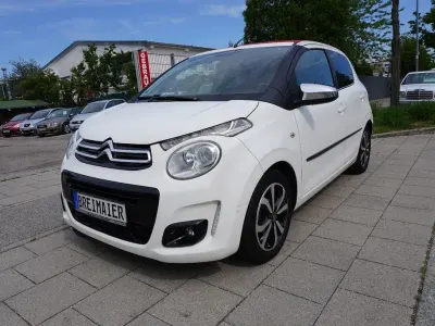 Gebraucht Citroën C1 Shine 82 PS (60 kW) 2015 Weiss 068 Kleinwagen