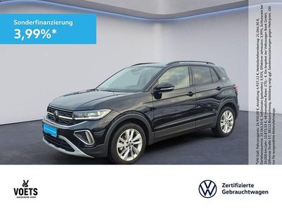 Gebraucht VW T-Cross Goal 150 PS (110 kW) 2025 Schwarz SUV