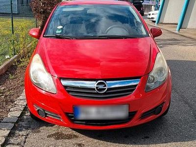 Gebraucht Opel Corsa Eco 69 PS (50 kW) 2010 Rot Kleinwagen
