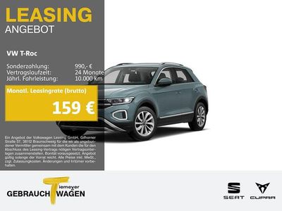 Second-hand VW T-Roc Style 116 CP (85 kW) 2025 Albastru SUV