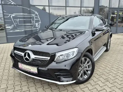 Brugt Mercedes GLC250 AMG line 211 HK (155 kW) 2017 Sort Coupe