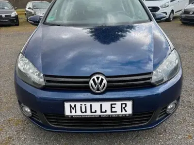 Gebraucht VW Golf VI S 110 PS (80 kW) 2009 Blau Kleinwagen