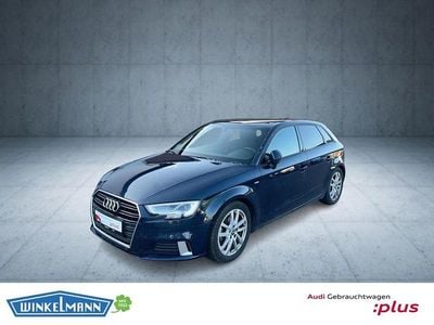 Blau Gebraucht 2019 Audi A3 S-Line Limousine | 16.450 € (Guter Preis)