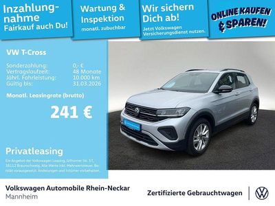 Gebraucht VW T-Cross Goal 116 PS (85 kW) 2025 Reflexsilber metallic SUV