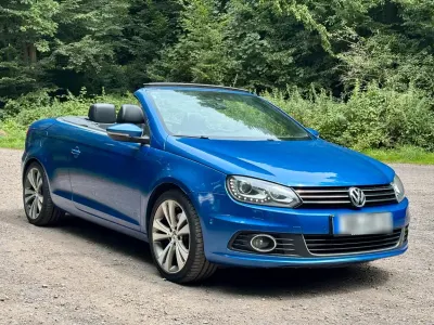 Gebraucht VW Eos 160 PS (117 kW) 2012 Blau Cabrio