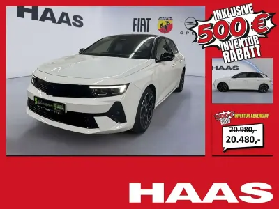 Gebraucht Opel Astra Ultimate 131 PS (96 kW) 2024 Lack weiss banquise/typ aussenverkleidun Kleinwagen