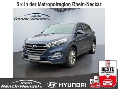 Gebraucht Hyundai Tucson Classic 177 PS (130 kW) 2017 Blau SUV