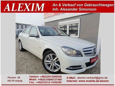 gebraucht Mercedes C200 C - Lim., Avantg, Nur 82tKm, 8 f bereift,