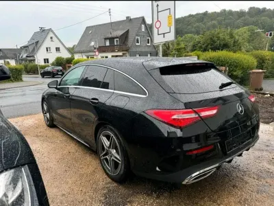Gebraucht Mercedes CLA200 AMG line 150 PS (110 kW) 2019 Schwarz Coupé