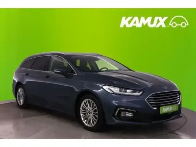 Gebraucht Ford Mondeo Titanium 150 PS (110 kW) 2021 Chromablau metallic (metallic) Kombi