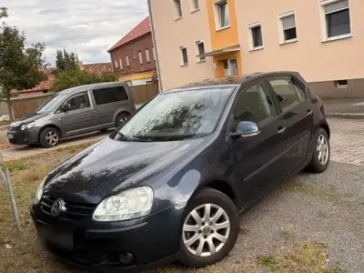 Gebraucht VW Golf V 2005 Blau Kleinwagen