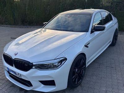 Weiß Gebraucht 2018 BMW M5 Competition Edition Limousine | 72.799 € (Teuer)