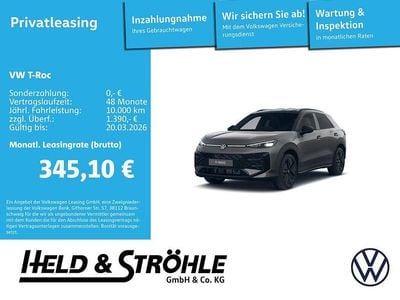 Neu VW T-Roc IQ Drive 150 PS (110 kW) 2026 Grau SUV