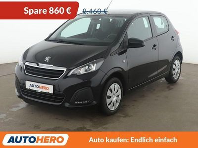 Gebraucht Peugeot 108 Active 69 PS (50 kW) 2018 Schwarz Kleinwagen