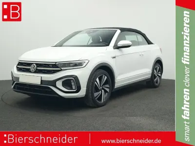 Brugt VW T-Roc Cabriolet R-line 150 HK (110 kW) 2022 Hvid Cabriolet