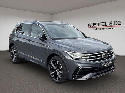 Delfingrau metallic Gebraucht 2020 VW Tiguan R-line SUV | 29.999 € (Fairer Preis)