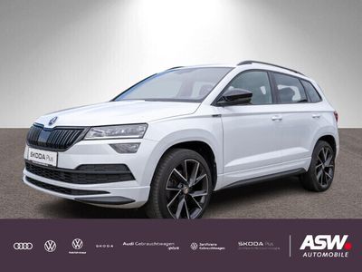 gebraucht Skoda Karoq Sportline 4x4 2.0 TDI DSG LED AHK RFK ACC