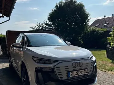 Gebraucht Audi Q6 e-tron S-Line 284 kW (387 PS) 2024 Weiß SUV