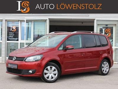 Gebraucht VW Touran Comfortline 140 PS (102 kW) 2014 Rot Van / Kleinbus