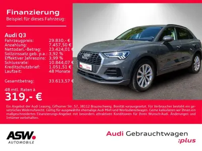 Gebraucht Audi Q3 Ambiente 150 PS (110 kW) 2023 Nanograu metallic SUV