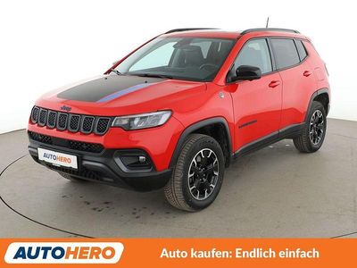 Gebraucht Jeep Compass Trailhawk 241 PS (177 kW) 2022 Rot SUV
