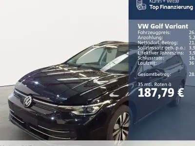 Brugt VW Golf VIII Goal 150 HK (110 kW) 2025 Sort Stationcar