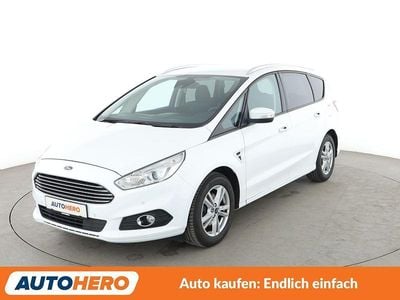 Weiß Gebraucht 2018 Ford S-MAX Business Edition Van / Kleinbus | 14.800 € (Fairer Preis)