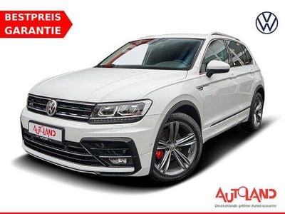 Gebraucht VW Tiguan R-line 150 PS (110 kW) 2018 Carraweiss SUV