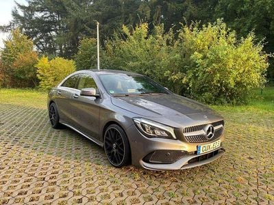 Grau Gebraucht 2018 Mercedes CLA180 AMG line Limousine | 17.500 € (Guter Preis)