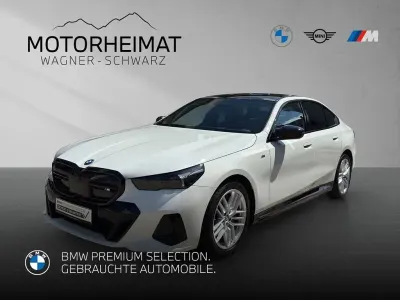 Gebraucht BMW i5 M Sport 442 kW (601 PS) 2023 Weiß Limousine