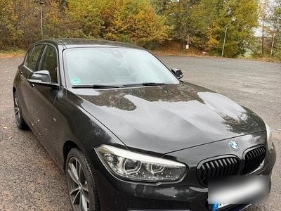 Schwarz Gebraucht 2018 BMW 116 Sport Line Kleinwagen | 15.500 € (Teuer)