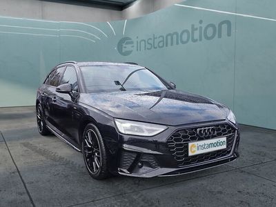 Schwarz Gebraucht 2022 Audi A4 S-Line Kombi | 29.244 € (Fairer Preis)