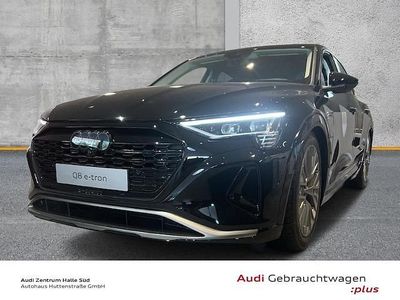Gebraucht Audi Q8 Sportback e-tron Advanced 250 kW (340 PS) 2024 Mythosschwarz metallic SUV