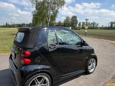 Occasion Smart ForTwo Cabrio Brabus Xclusive 102 ch (75 kW) 2011 Noir Cabriolet