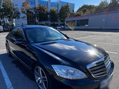 Brugt Mercedes S350 235 HK (172 kW) 2010 Sort Sedan