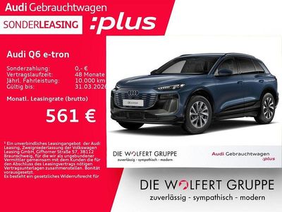 Gebraucht Audi Q6 e-tron Performance 225 kW (306 PS) 2024 Plasmablau metallic SUV